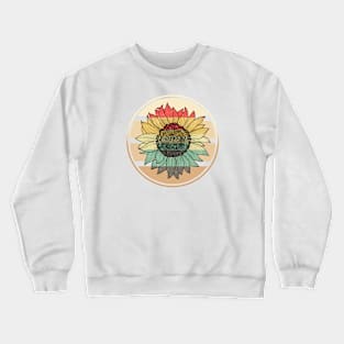 Vintage Sunflower Crewneck Sweatshirt